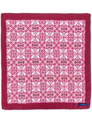 Capricode Printed Scarf - Red