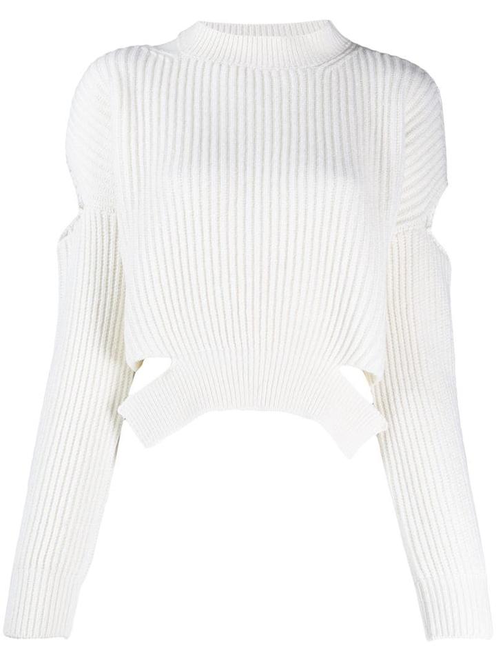 Pinko Cut-out Jumper - Neutrals