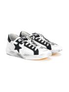2 Star Kids Star Patch Sneakers - White