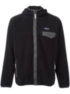 Patagonia Zipped Hoodie, Men's, Size: Medium, Black, Polyester