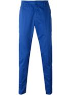 Dondup Classic Chinos, Men's, Size: 32, Blue, Cotton/spandex/elastane