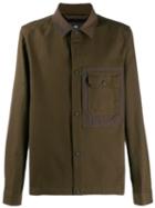 Ps Paul Smith Patch Pocket Lightweight Jacket - Green