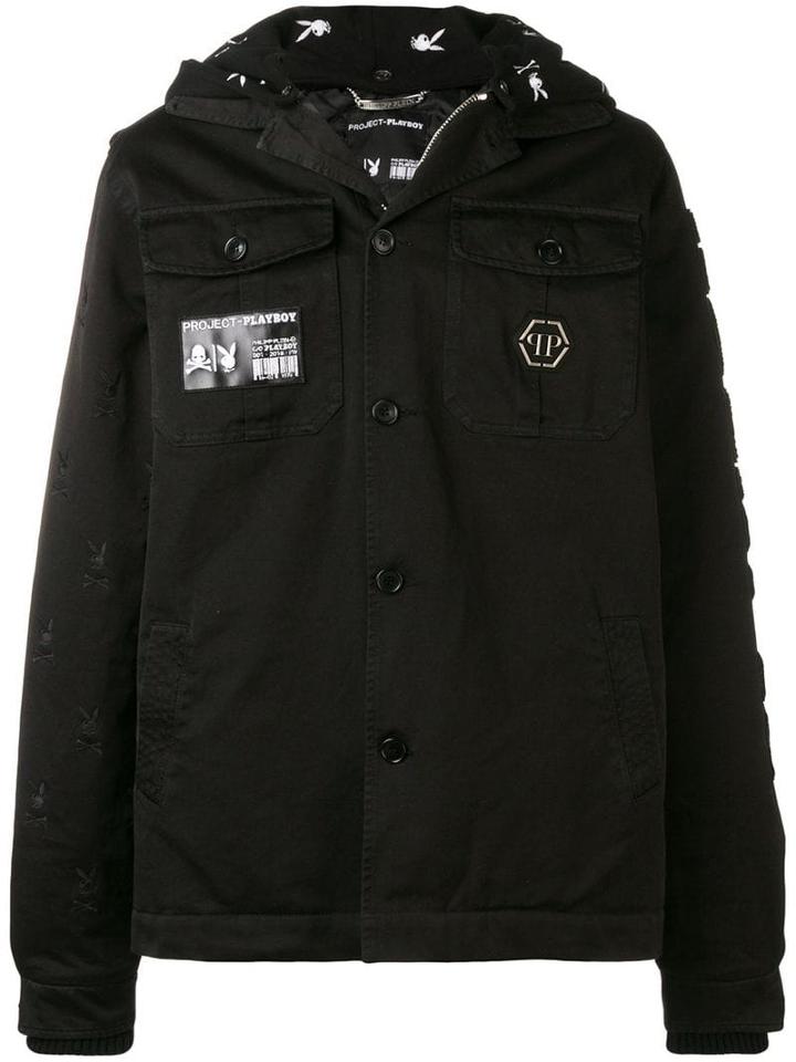 Philipp Plein Philipp Plein X Playboy Bunny Jacket - Black