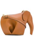 Loewe - 'elephant' Mini Bag - Women - Leather/metal - One Size, Brown, Leather/metal