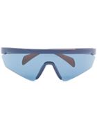 Tommy Hilfiger Oversized Mask Sunglasses - Blue