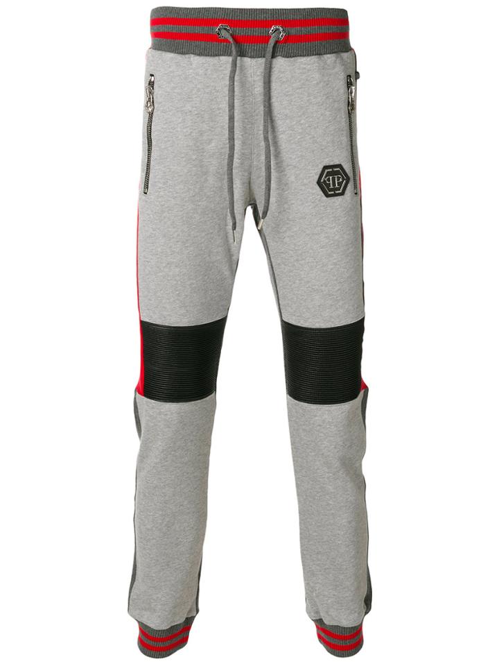Philipp Plein Tecni Track Pants - Grey