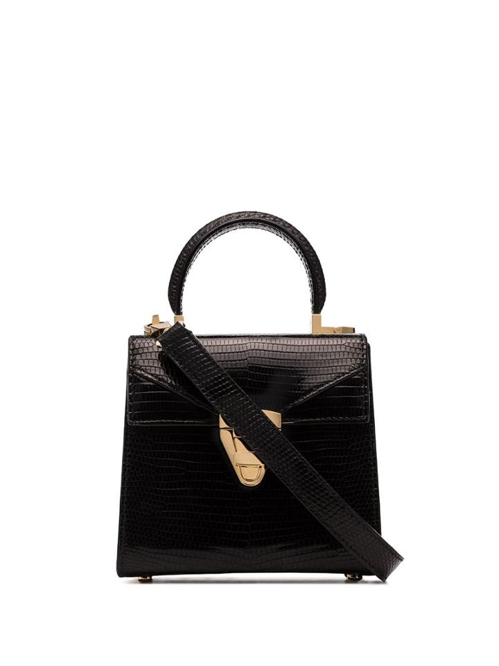 Stalvey Trapezoid Top-handle Bag - Black