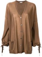 P.a.r.o.s.h. Loose Fit Cardigan - Brown
