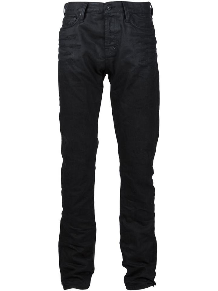 Prps Straight Leg Jeans, Men's, Size: 30, Black, Cotton