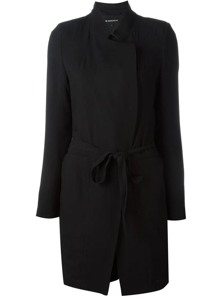 Ann Demeulemeester Pleated Back Coat