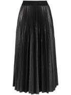 Givenchy Pleated Midi Skirt - Black