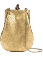 Saint Laurent Serpent Clasp Clutch Bag
