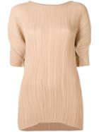 Jil Sander - Cipria T-shirt - Women - Polyester - 36, Nude/neutrals, Polyester
