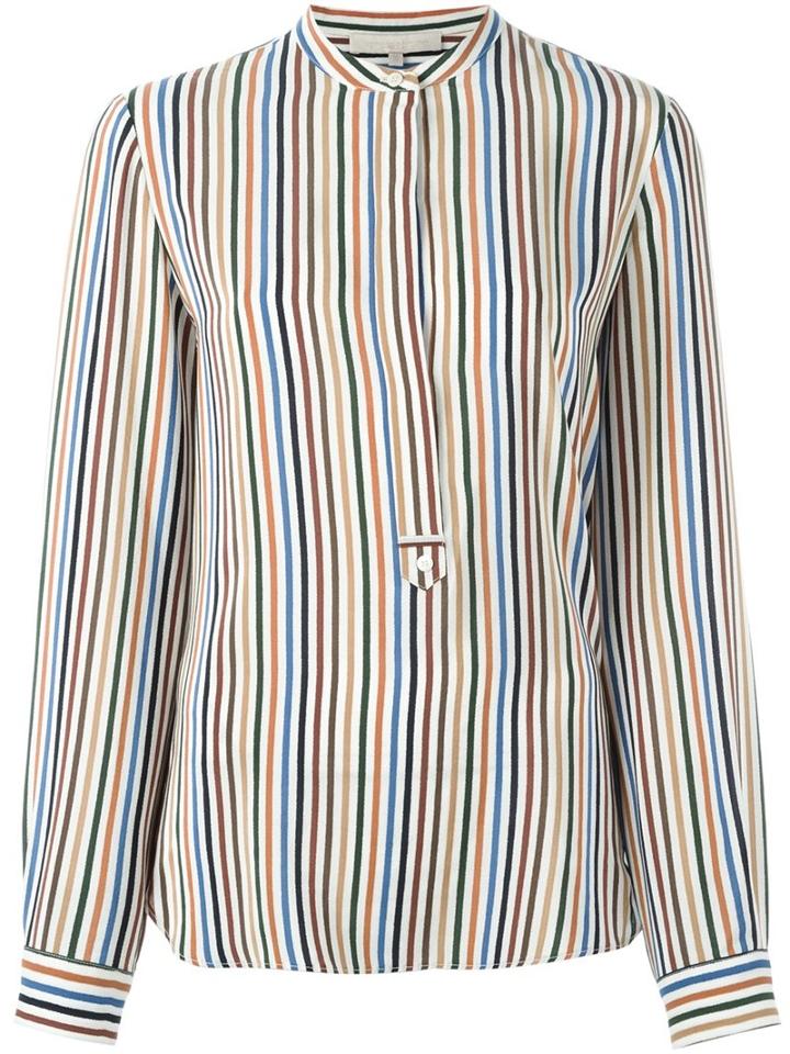 Vanessa Bruno Striped Blouse, Women's, Size: 42, Silk