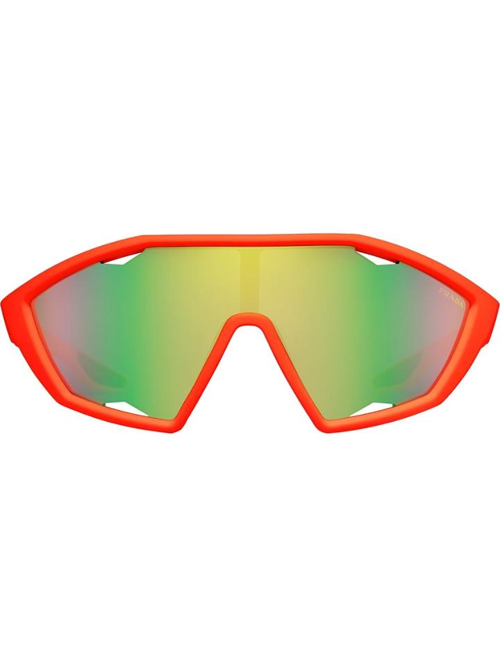 Prada Eyewear Linea Rossa Active Sunglasses - Orange