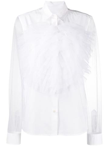 Victor & Rolf Ruffled Dinner Shirt - White