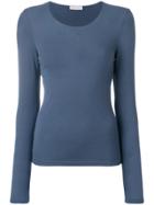 Le Tricot Perugia Long Sleeved Sweatshirt - Blue