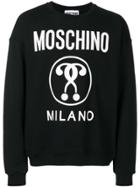 Moschino Double Question Mark Sweatshirt - Black