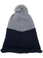 Ps By Paul Smith Bi-colour Beanie, Men's, Blue, Alpaca/acrylic