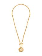 Chanel Vintage 1980s Vintage Chanel Gold Plated Coin Pendant -
