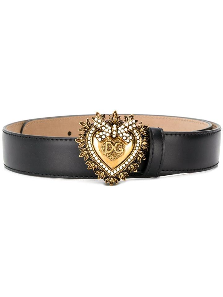 Dolce & Gabbana Devotion Belt - Black