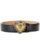 Dolce & Gabbana Devotion Belt - Black