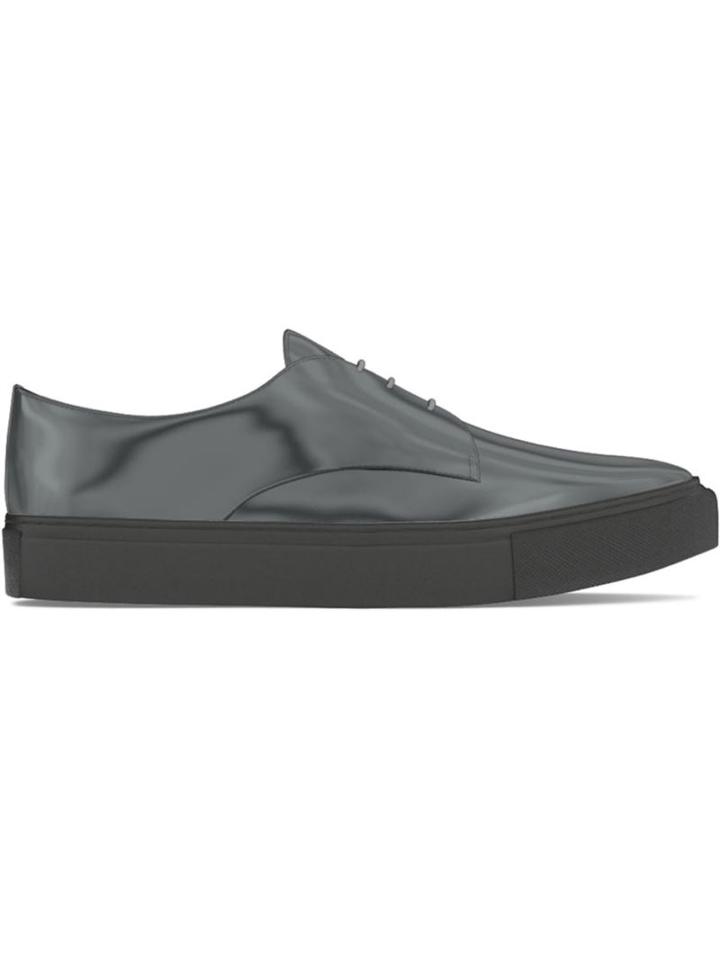Myswear Hoxton Sneakers, Men's, Size: 44, Grey, Patent Leather/rubber