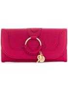 See By Chloé Classic Wallet - Pink & Purple
