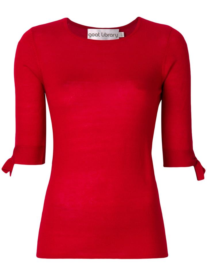 Goat Fern Sweater - Red