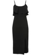 Likely Frilled Neck Dress - Black