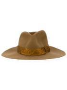 Kijima Takayuki 'arknets Exclusive' Hat, Adult Unisex, Size: 59, Brown, Silk/beaver Fur