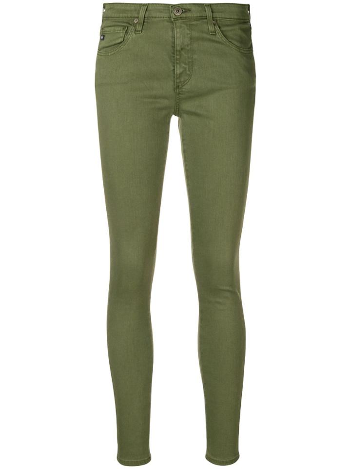 Ag Jeans Skinny Jeans - Green