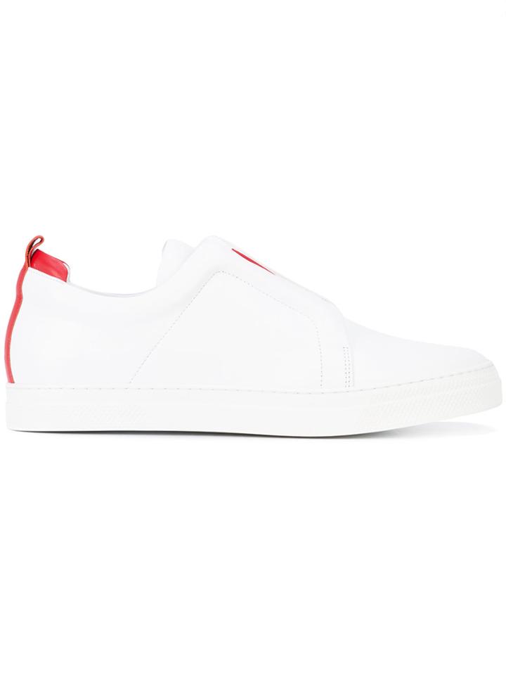 Pierre Hardy Slider Sneakers - White