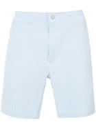 Onia - Striped Calder Trunks 7.5 - Men - Nylon/spandex/elastane - 32, Blue, Nylon/spandex/elastane