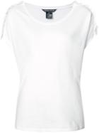 Thomas Wylde Terry Boxy T-shirt, Women's, Size: Xs, White, Cotton