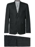 Thom Browne Classic Tuxedo With Grosgrain Tipping In Super 120's Twill