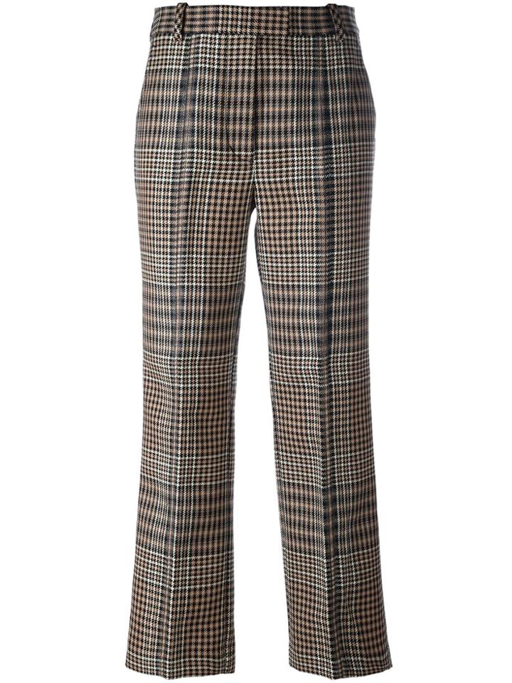 3.1 Phillip Lim Houndstooth Trousers - Brown