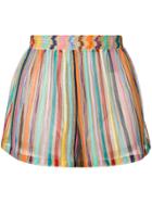 Missoni Mare Striped Beach Shorts - Multicolour