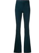 Drome Flared Style Trousers - Blue