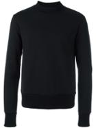 Haus By Ggdb Mock Neck Sweatshirt, Men's, Size: Large, Black, Cotton/polyamide/polyester