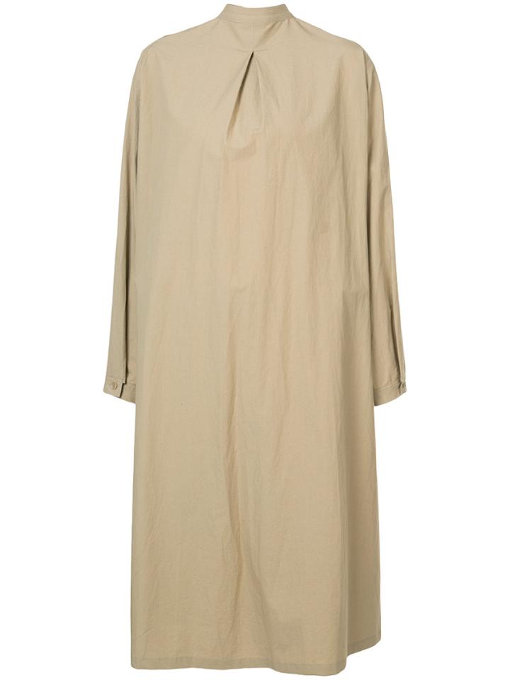 Y's Shirt Dress - Nude & Neutrals