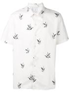 Ps Paul Smith 'palmeria' Print Shirt - White