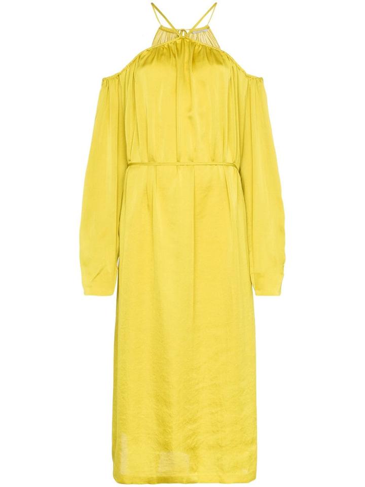 Low Classic Shirring Off The Shoulder Dress - Unavailable