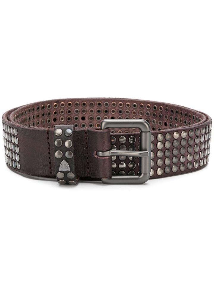 Htc Los Angeles Studded Belt - Red