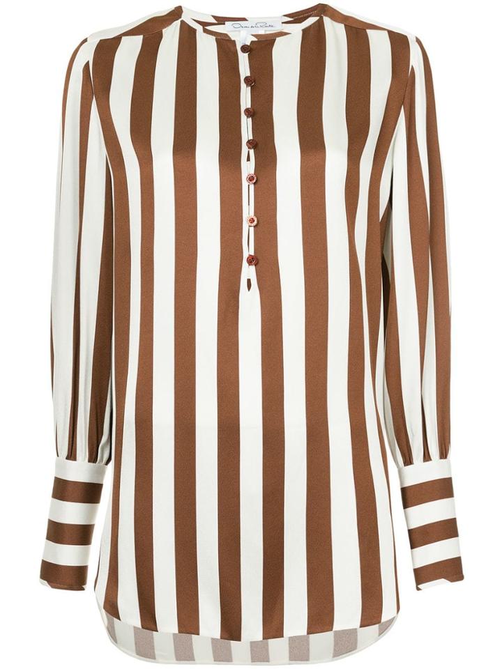 Oscar De La Renta Oscar De La Renta 19rn723svscgw Cognac/white