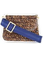 0711 Monaco Small Woven Clutch - Multicolour