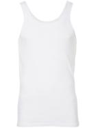 Attachment Classic Vest Top, Men's, Size: 2, White, Cotton