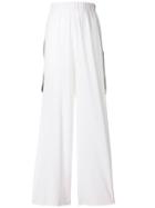 Federica Tosi Baggy Long Trousers - White