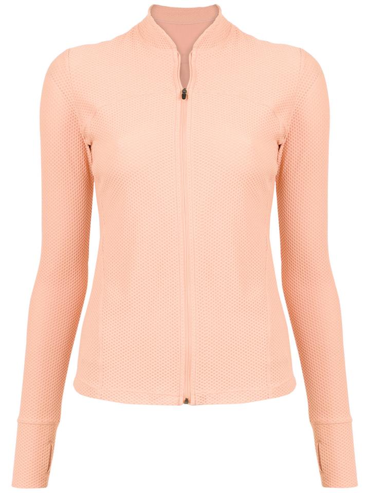 Track & Field Mesh Jacket - Pink & Purple