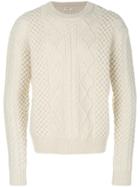 Saint Laurent Classic Knitted Sweater - Nude & Neutrals